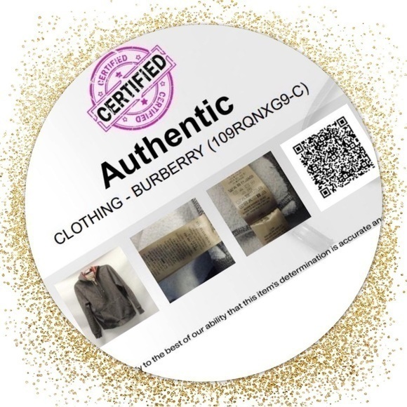 Burberry Men’s Gray Long Sleeve Drawstring Full Zip Hoodie Sz XL COA 🔥 EUC - Picture 2 of 14